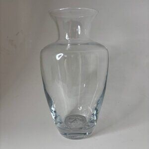 Simon Pearce Shelburne Glass Hand Blown Vase Signed 10" Tall